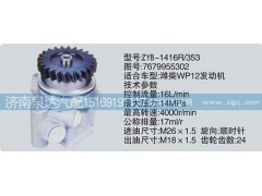 7679955302,轉(zhuǎn)向泵,濟(jì)南泉達(dá)汽配有限公司
