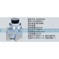 轉(zhuǎn)向泵7679955603濟(jì)南泉達(dá)汽配