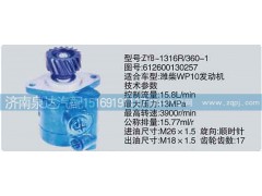 612600130257,轉(zhuǎn)向泵,濟(jì)南泉達(dá)汽配有限公司