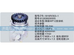 612630030005,轉(zhuǎn)向泵,濟(jì)南泉達(dá)汽配有限公司