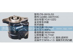 G02B0-3407010C,轉(zhuǎn)向泵,濟(jì)南泉達(dá)汽配有限公司