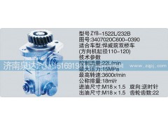 3407020C600-0390,轉(zhuǎn)向泵,濟(jì)南泉達(dá)汽配有限公司