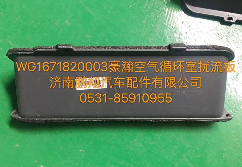 WG1671820003,豪瀚空氣循環(huán)室擾流板,濟(jì)南鵬翔汽車配件有限公司