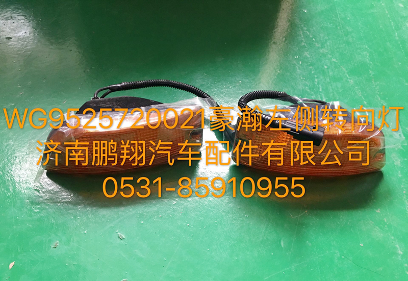 WG9525720021,豪瀚左側(cè)轉(zhuǎn)向燈,濟(jì)南鵬翔汽車配件有限公司