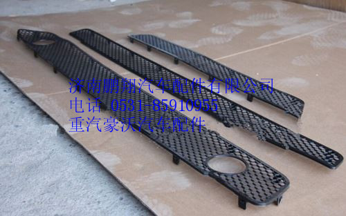 WG164240009,重汽豪沃A7保險(xiǎn)杠裝飾網(wǎng),濟(jì)南鵬翔汽車配件有限公司