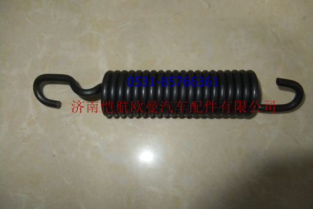 3501N-064,三環(huán)前橋制動(dòng)蹄回位彈簧,濟(jì)南愷航歐曼汽車(chē)配件有限公司