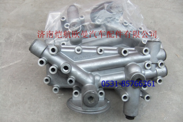 D17-030-01,機(jī)油濾清器座裝配部件，,濟(jì)南愷航歐曼汽車配件有限公司