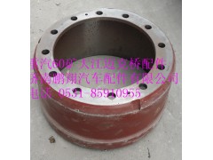 TZ56074100097,重汽60礦大江邁克橋制動鼓,濟南鵬翔汽車配件有限公司