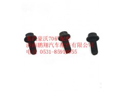 AZ9970320023,重汽豪沃70礦六角法蘭面承面帶齒螺栓,濟(jì)南鵬翔汽車(chē)配件有限公司