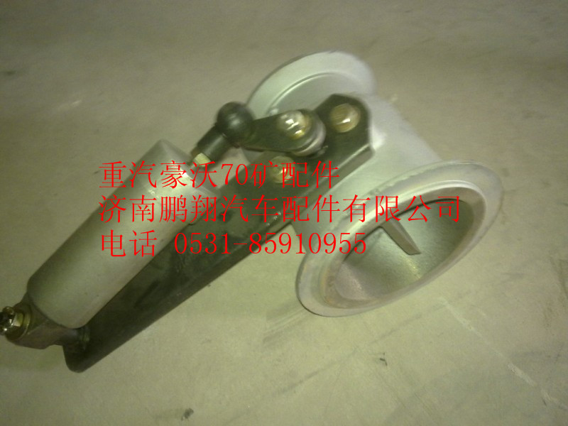 WG9725540191,重汽豪沃70礦排氣管帶蝶閥,濟(jì)南鵬翔汽車(chē)配件有限公司