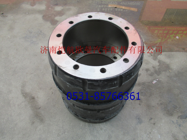 QDT3502571D,后制動(dòng)鼓220片五系,濟(jì)南愷航歐曼汽車配件有限公司