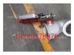 202V15201-6184,重汽曼MC11排氣彎管-帶制動蝶閥,濟南裕豐汽車配件銷售中心