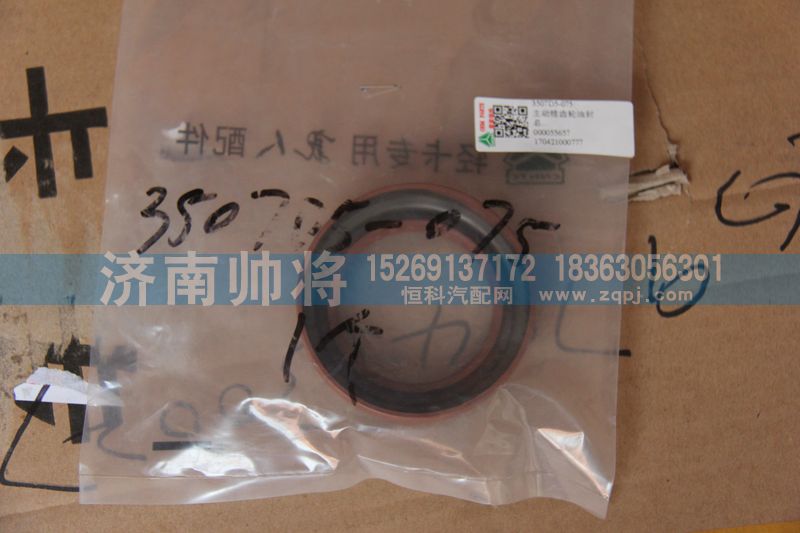 3507D5-075,主動錐齒輪油封總成,濟南帥將商貿(mào)有限公司