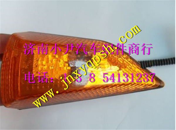 WG972520018/17,重汽豪沃08款側(cè)轉(zhuǎn)向燈斜角 導(dǎo)風(fēng)罩燈,濟南少岱汽車配件有限公司