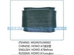 WG9925190002,豪沃A7波紋管,山東百基安國際貿(mào)易有限公司