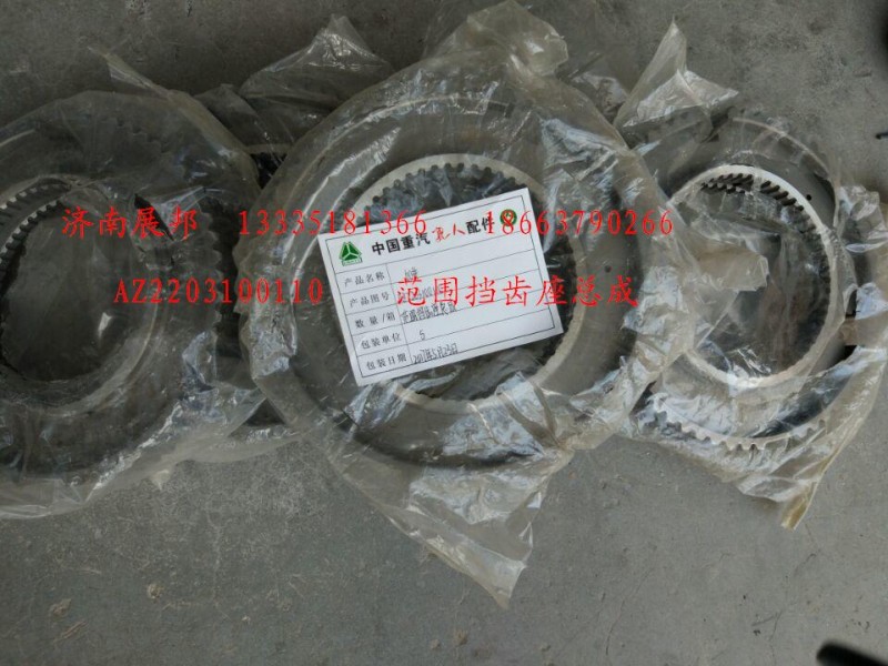 范圍檔齒座總成/AZ2203100110