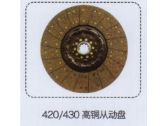 ,420-430高銅離合器從動(dòng)盤(離合器片),濟(jì)南泉信汽配