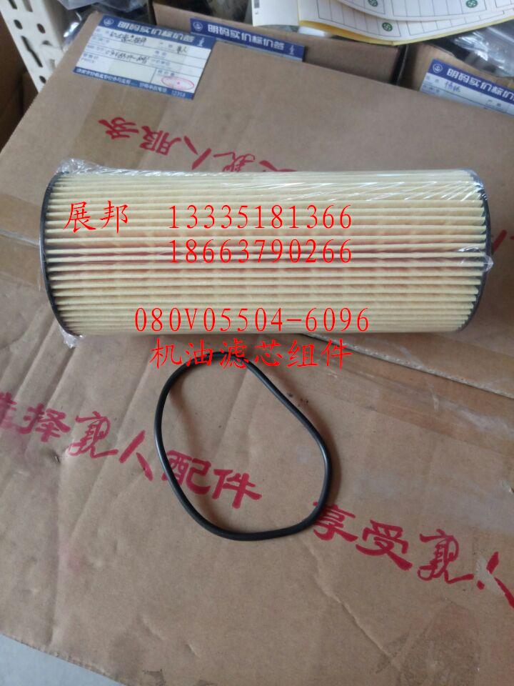 080V05504-6096,機油濾芯組件,濟南冠澤卡車配件營銷中心