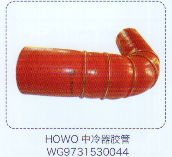 WG9731530044,HOWO豪沃中冷器膠管,濟(jì)南泉信汽配