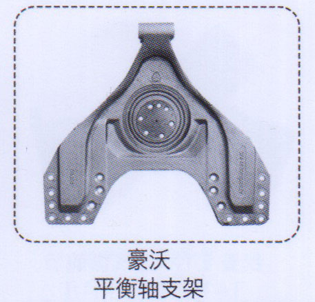 ,豪沃平衡軸支架,濟(jì)南泉信汽配