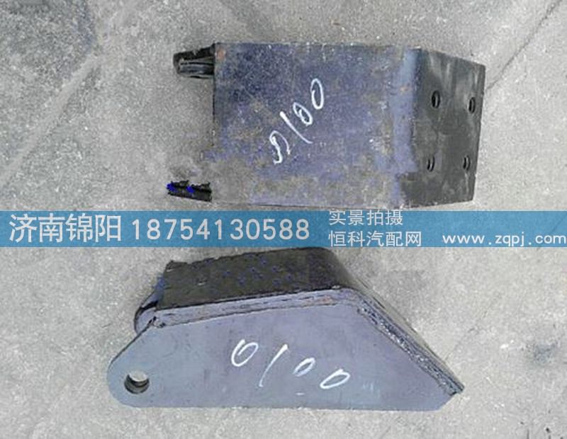DZ96259680100,陜汽德龍新M3000前橋減震器支架,濟(jì)南錦陽汽配有限公司（原騰達(dá)）