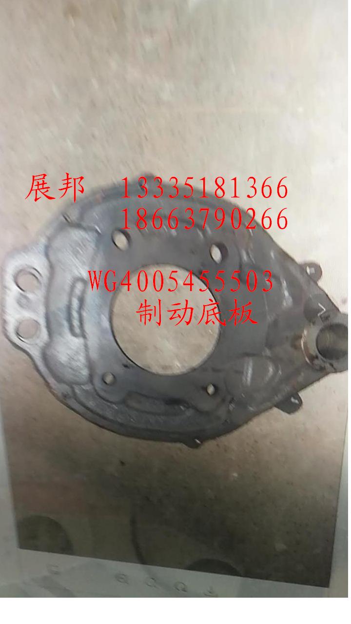 WG4005455503,制動(dòng)底板,濟(jì)南冠澤卡車配件營(yíng)銷中心
