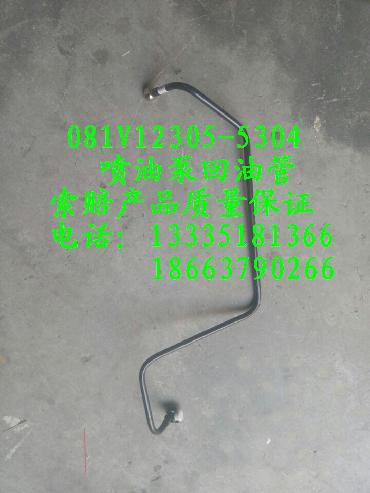 081V12305-5304,噴油泵回油管,濟(jì)南冠澤卡車配件營(yíng)銷中心