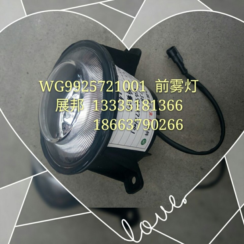 WG9925721001,前霧燈,濟南冠澤卡車配件營銷中心