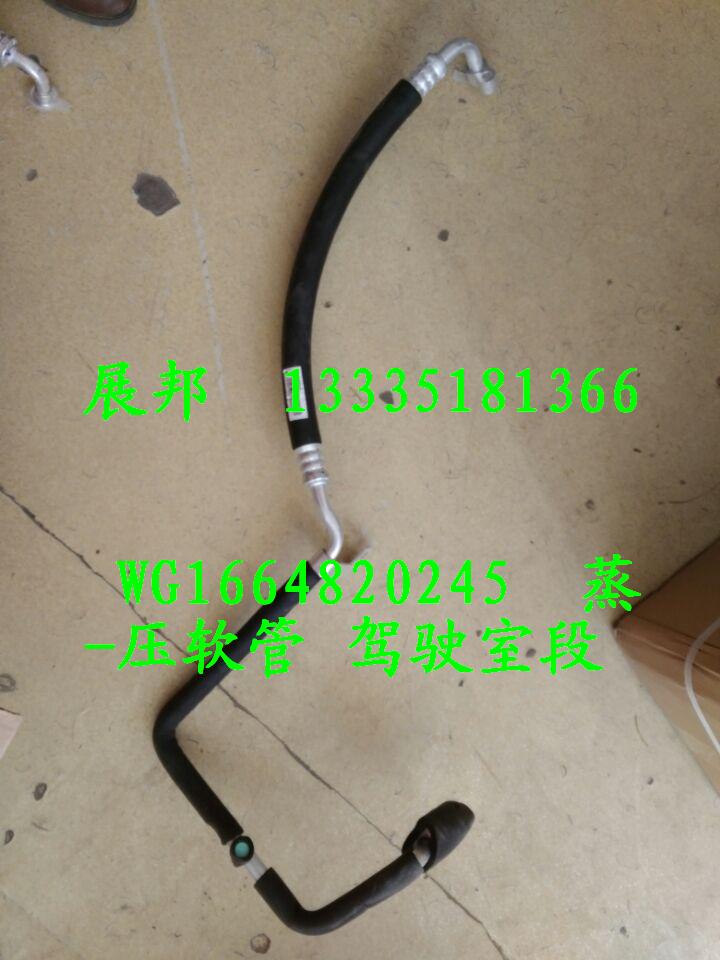 WG1664820245,蒸-壓軟管 駕駛室段,濟(jì)南冠澤卡車配件營銷中心