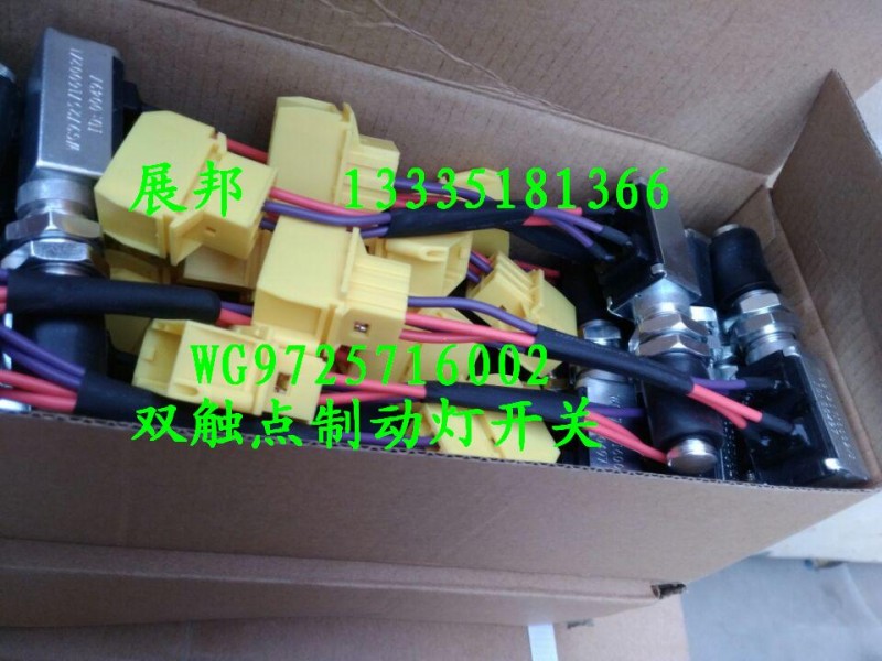 WG9725716002,雙觸點(diǎn)制動(dòng)燈開關(guān),濟(jì)南冠澤卡車配件營(yíng)銷中心