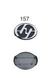 紅巖金剛字牌字標(biāo)車標(biāo)8401-617022（鍍鉻，噴漆）/8401-617022