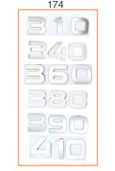 8401-300022A,字牌字標(biāo)（馬力標(biāo)，鍍鉻）,丹陽(yáng)市華耀佳誠(chéng)汽車零部件有限公司