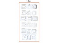8401-300022A,字牌字標(biāo)（馬力標(biāo)，鍍鉻）,丹陽(yáng)市華耀佳誠(chéng)汽車零部件有限公司