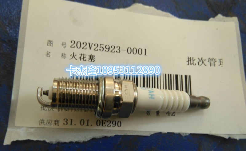 202V25923-0001,火花塞,濟(jì)南卡杰隆商貿(mào)有限公司