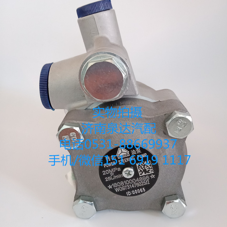 WG9731476025,轉(zhuǎn)向助力泵,濟南泉達(dá)汽配有限公司