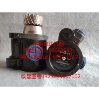 福田歐曼液壓轉(zhuǎn)向油泵、助力泵1325834007002