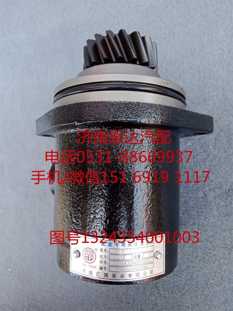 1324334001003,轉(zhuǎn)向助力泵,濟南泉達汽配有限公司