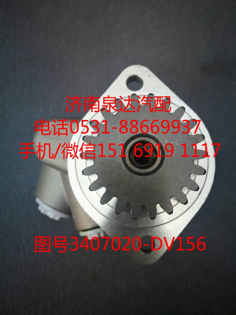3407020-DV156,轉(zhuǎn)向助力泵,濟(jì)南泉達(dá)汽配有限公司