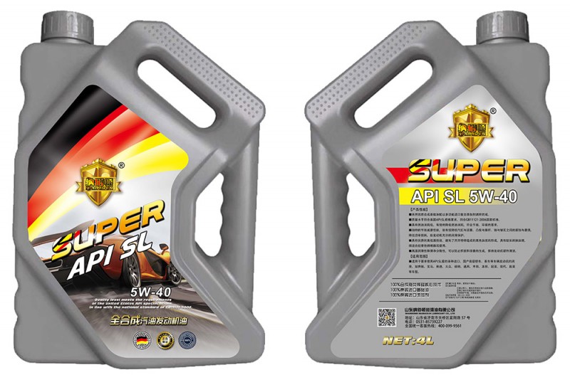 API：SL合成汽油發(fā)動機(jī)油5W-40/API：SL