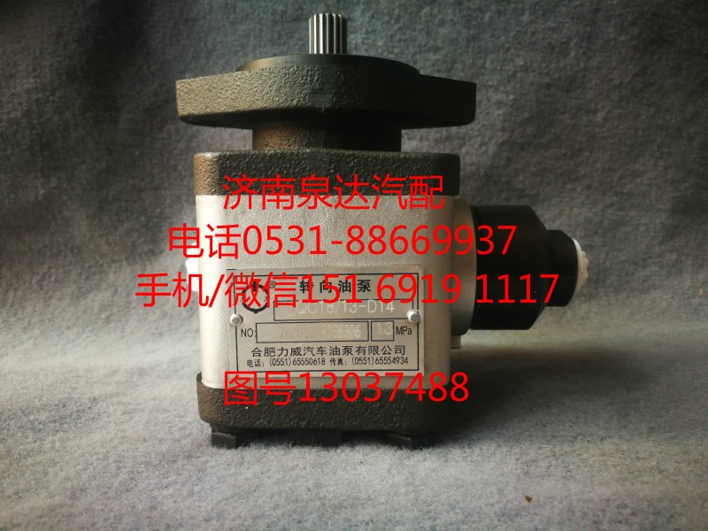 濰柴道依茨齒輪式轉(zhuǎn)向油泵、助力泵13037488/13037488