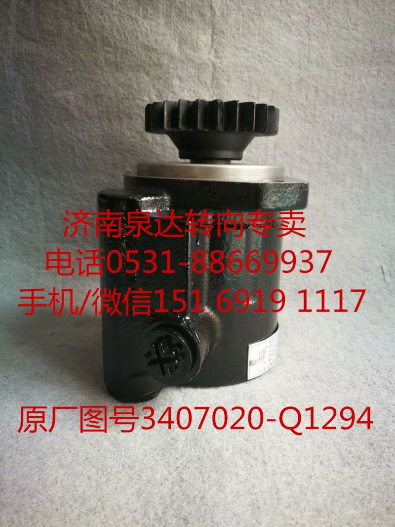 3407020-Q1294,助力泵,濟(jì)南泉達(dá)汽配有限公司