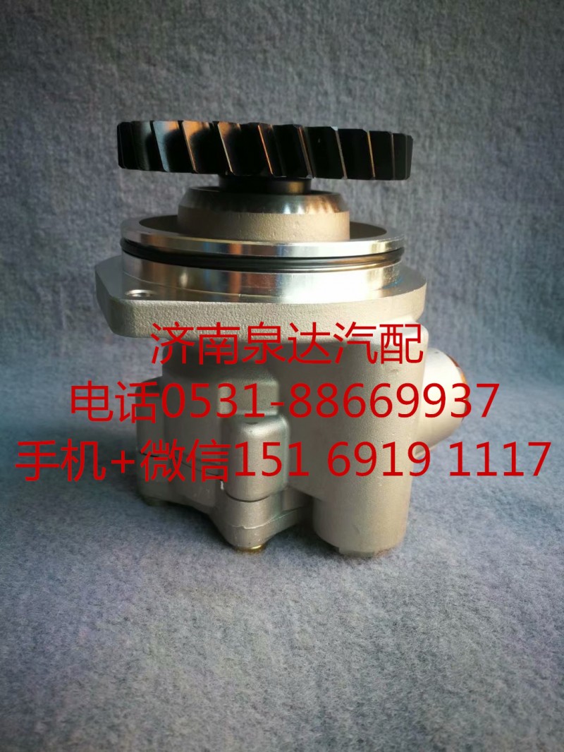 一汽青島解放濰柴WP12發(fā)動(dòng)機(jī)轉(zhuǎn)向泵總成 助力泵 液壓泵/3407020-DL064