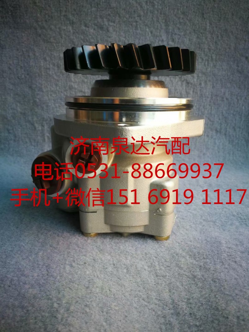 一汽青島解放濰柴WP12發(fā)動(dòng)機(jī)轉(zhuǎn)向泵總成 助力泵 液壓泵/3407020-DL064