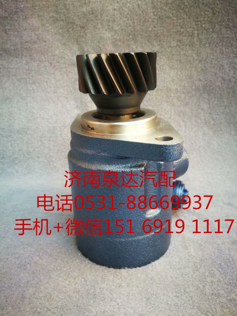 一汽青島解濰柴WP10發(fā)動(dòng)機(jī)轉(zhuǎn)向助力泵 轉(zhuǎn)向油泵 液壓泵/3407020-D614B
