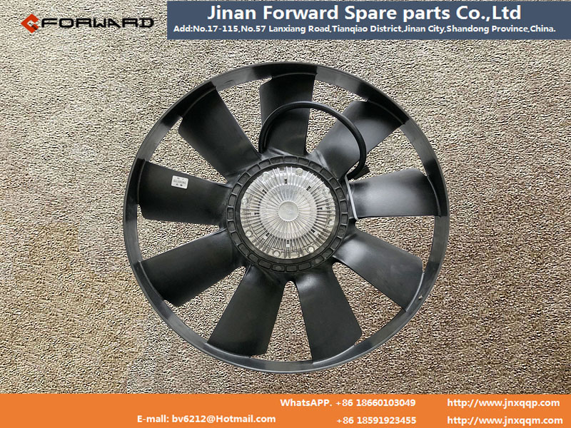 BZ13085961,Electrically controlled silicone oil clutch fan,濟(jì)南向前汽車配件有限公司