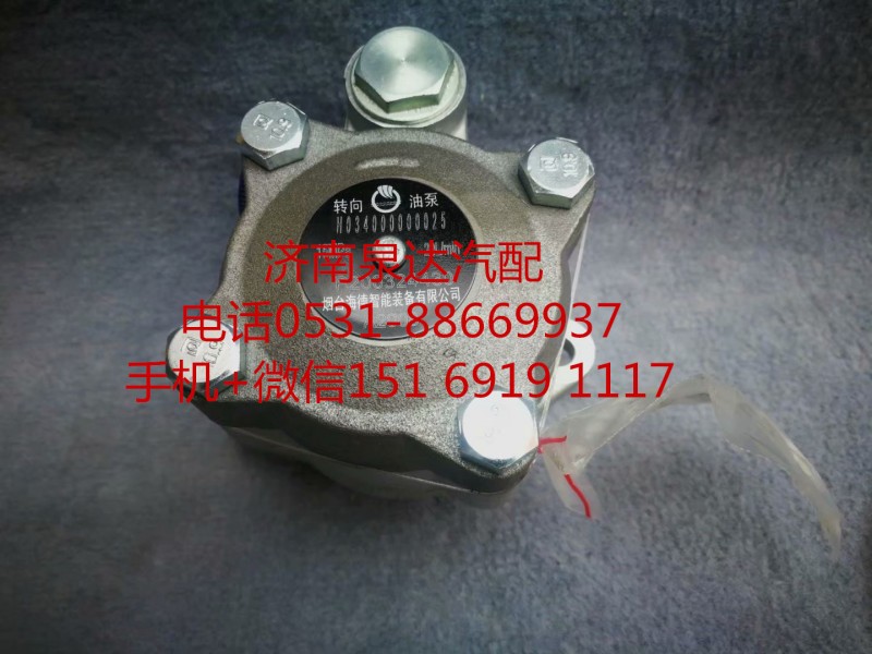 H034000000025,轉(zhuǎn)向助力泵,濟南泉達(dá)汽配有限公司