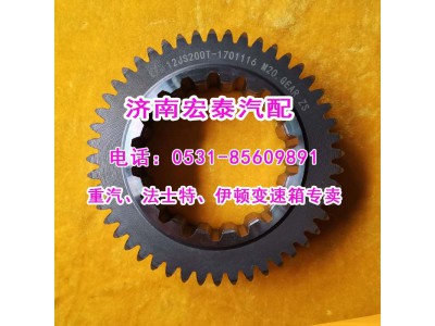 12JS200T-1701116,一軸齒輪  12檔箱,濟(jì)南宏泰變速箱專營(yíng)店