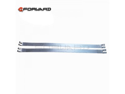 WG9725550009,Type D fuel tank fastening belt (400L),濟(jì)南向前汽車(chē)配件有限公司
