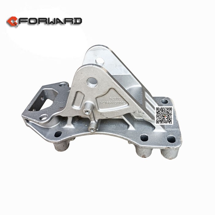 AZ1664430043,Bridge right front suspension transition bracket,濟(jì)南向前汽車配件有限公司