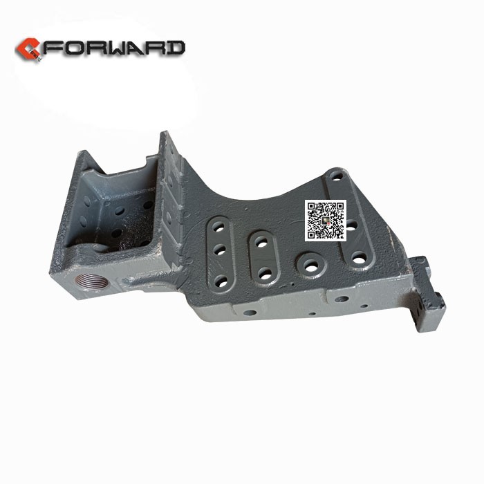 WG1664430055,Front hanging left lower bracket,濟南向前汽車配件有限公司